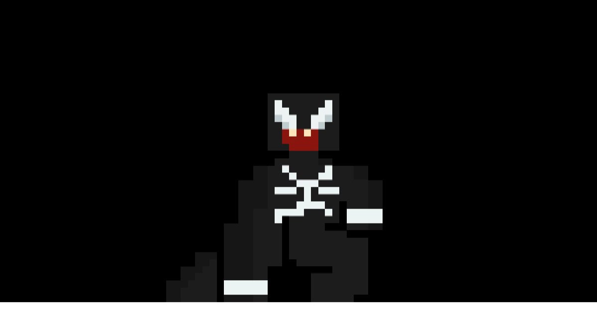 Image 8bit Black Ropeman