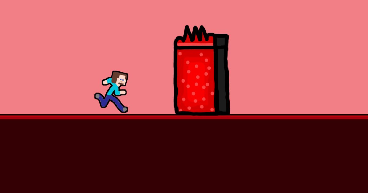 Image Steveman Lava World
