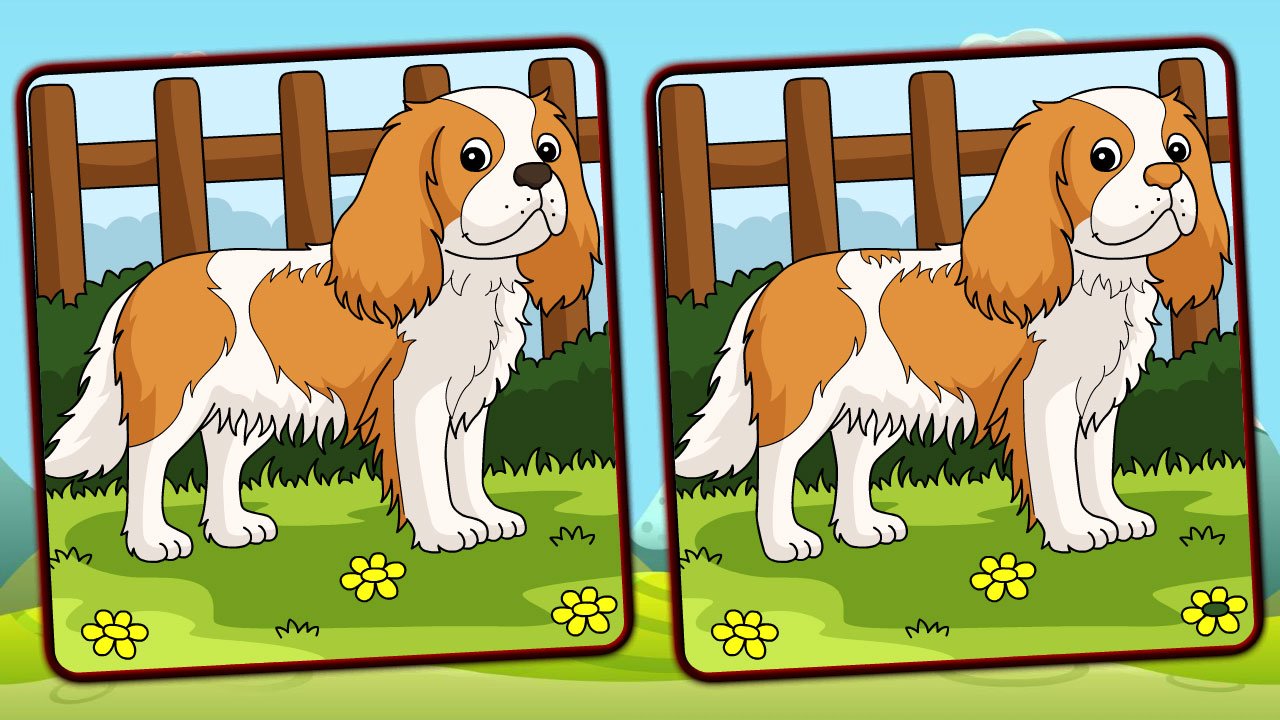 Image Dogs Spot The Differences