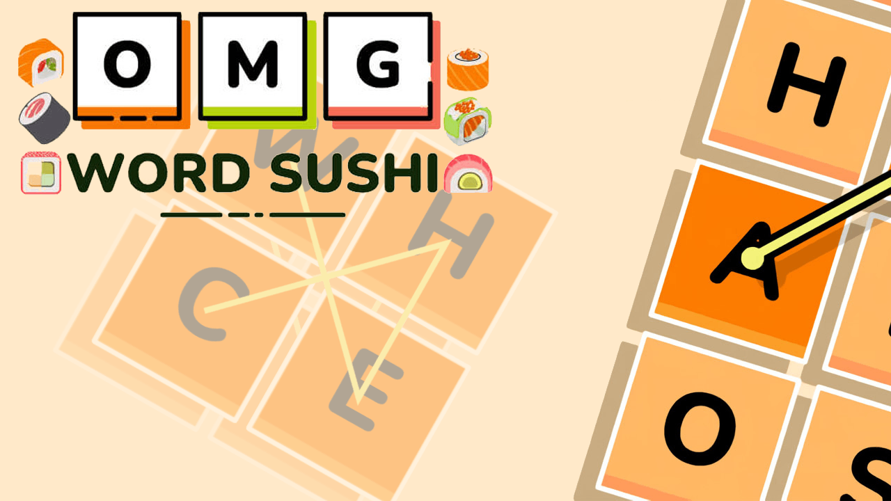 Image OMG Word Sushi